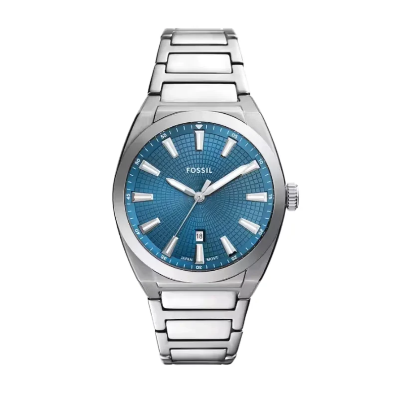 Fossil Everett Blue Dial Fashion Men's Watch- FS6054